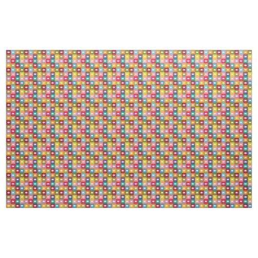 Atomwinkel Stoff (Fat Quarter (45,7 x 55,9 cm))