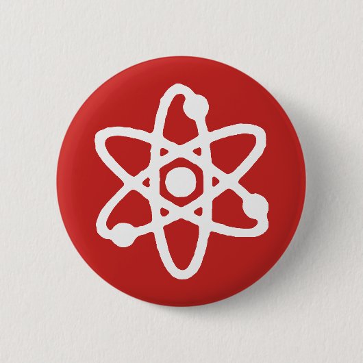 Atomwissenschafts-Button Button (Vorderseite)