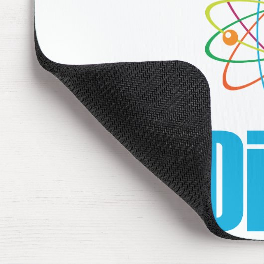 Atomwissenschafts-Diva Mousepad (Ecke)