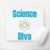Atomwissenschafts-Diva Mousepad (Mit Mouse)