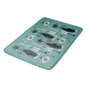 Atomy Kitty Christmas ©studioxtin Badematte (Schrägansicht)