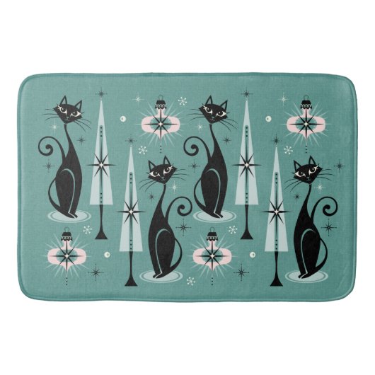 Atomy Kitty Christmas ©studioxtin Badematte (Vorderseite)