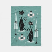 Atomy Kitty Christmas ©studioxtin Fleecedecke (Vorderseite)