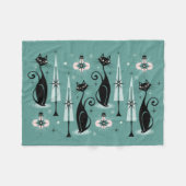 Atomy Kitty Christmas ©studioxtin Fleecedecke (Vorderseite (Horizontal))