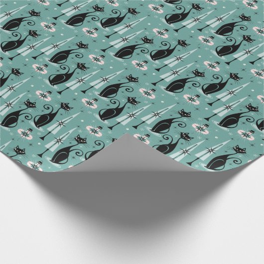 Atomy Kitty Christmas ©studioxtin Geschenkpapier (Ecke)