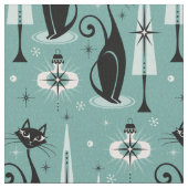 Atomy Kitty Christmas ©studioxtin Stoff (Nahaufnahme)