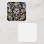 Atomzeit Quadratische Visitenkarte (Vorne/Hinten)