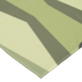 Atomzeitalter Abstrakte Kolumnen Grüne Struktur Tischdecke (Schrägansicht)