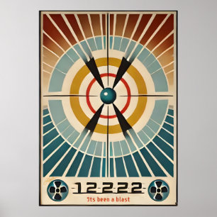 Atomzeitalter aus der Mitte des Jahrhunderts war e Poster