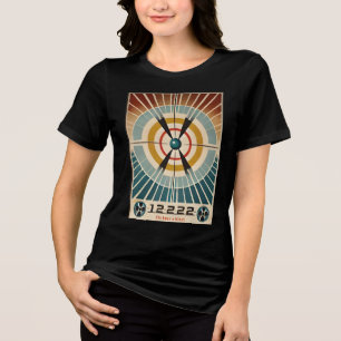 Atomzeitalter aus der Mitte des Jahrhunderts war e Tri-Blend Shirt