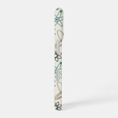 Atomzeitalter der 1950er Jahre - Muster des Mittel iPhone 16 Hülle (Rechte Seite)