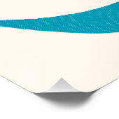 Atomzeitalter der Retro-Mitte 20 Abstrakt Poster (Ecke)