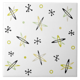 Atomzeitalter Fliese