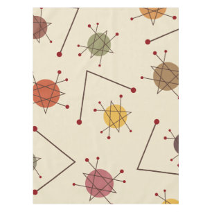 Atomzeitalter Herbst Tischdecke