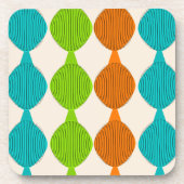 Atomzeitalter Inspiriert Design Mitte des Jahrhund Untersetzer (Vorderseite)