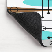 Atomzeitalter Inspiriert Entwurf des Mittelalters  Mousepad (Ecke)