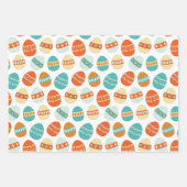 Atomzeitalter, Mod aus dem Mittelalter, Ostereier- Geschenkpapier Set (Vorderseite 3)