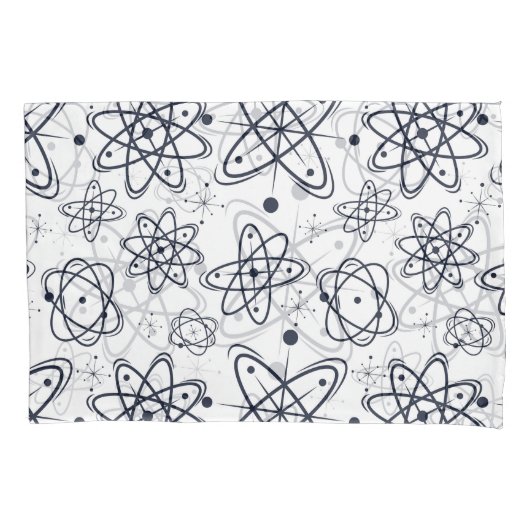 Atomzeitalter: Moderne Muster aus der Mitte des Ja Kissenbezug (Vorderseite)