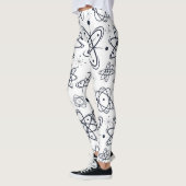 Atomzeitalter: Moderne Muster aus der Mitte des Ja Leggings (Links)