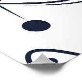 Atomzeitalter: Moderne Muster aus der Mitte des Ja Poster (Ecke)