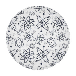 Atomzeitalter: Moderne Muster aus der Mitte des Ja Schneidebrett