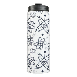Atomzeitalter: Moderne Muster aus der Mitte des Ja Thermosbecher
