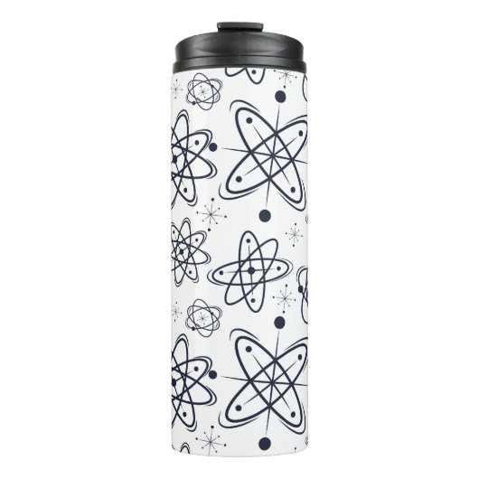 Atomzeitalter: Moderne Muster aus der Mitte des Ja Thermosbecher (Vorderseite)
