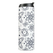 Atomzeitalter: Moderne Muster aus der Mitte des Ja Thermosbecher (Nach links gedreht)