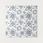 Atomzeitalter: Moderne Muster aus der Mitte des Ja Wandteppich (Vorderseite (Horizontal))