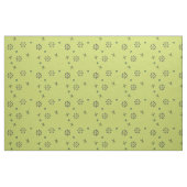 Atomzeitalter Sputnik Starbursts Chartreuse Stoff (Fat Quarter (45,7 x 55,9 cm))