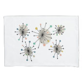 Atomzeitalter Sternexplosion Mitte des Jahrhundert Kissenbezug (Vorderseite)