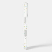 Atomzeitalter Sternexplosion und Dots Mid Century Case-Mate iPhone Hülle (Rückseite / Rechts)