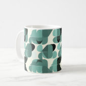 Atomzeitalter Vintag MCM Mitte Jahrhundert Moderne Kaffeetasse (Vorderseite Links)