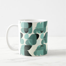 Atomzeitalter Vintag MCM Mitte Jahrhundert Moderne Kaffeetasse