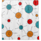 Atomzeitenrückstrahler Duschvorhang (Vorderseite)