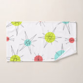 Atomzeitfarbenfrohe Planeten Handtuch (Handtuch)