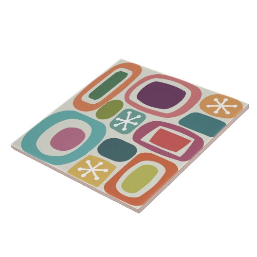 Atomzeitfieldstones farbig fliese (Seite)