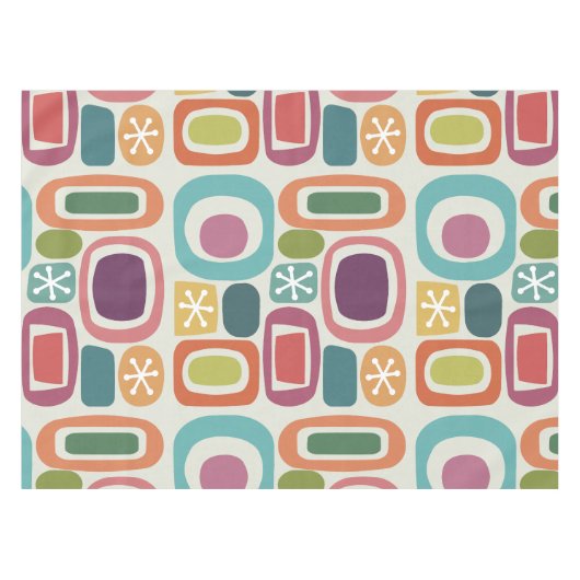 Atomzeitfieldstones farbig tischdecke (Vorderseite (Horizontal))