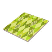 Atomzeitkunde Diamanten Chartreuse Fliese (Seite)