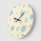 Atomzeitkunst Große Wanduhr (Winkel)