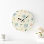 Atomzeitkunst Große Wanduhr (Zuhause)