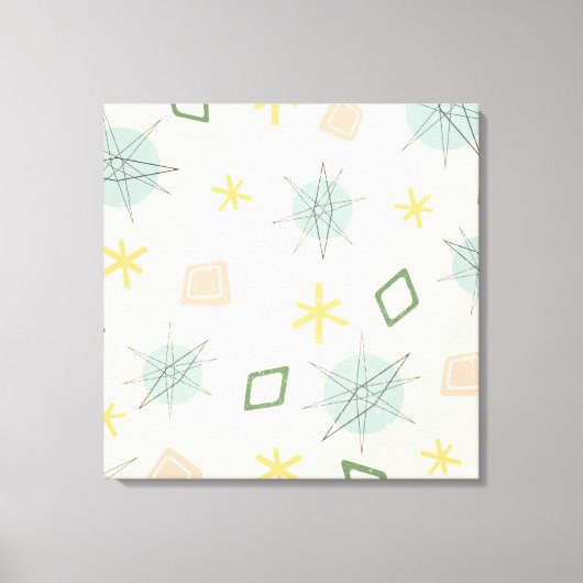 Atomzeitkunst Leinwanddruck (Vorderseite)