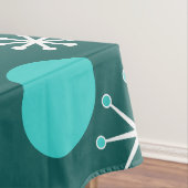 Atomzeitliche Sternexplosionen Aquamarin Tischdecke (Beispiel)