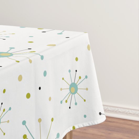 Atomzeitmuster Sternexplosion Mitte Jahrhundert Mo Tischdecke (Beispiel)