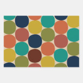 Atomzeitpunkte Mittelalter Modernes Muster Geschenkpapier Set (Vorderseite 2)