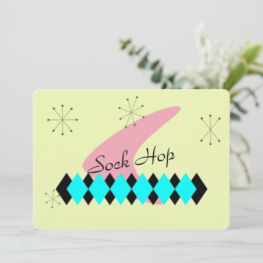 Atomzeitrückgabe Einladung (Stehend Vorderseite)