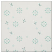 Atomzeitsputnik Sternexplosionen Winter Green Stoff (Muster)