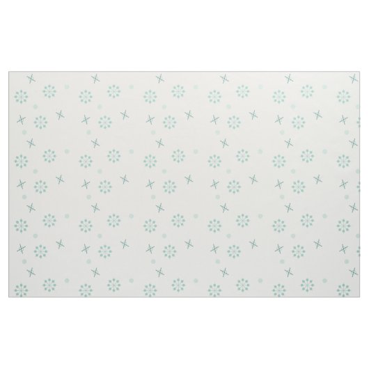 Atomzeitsputnik Sternexplosionen Winter Green Stoff (Fat Quarter (45,7 x 55,9 cm))