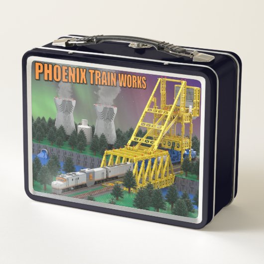 Atomzug doppelseitige Lunchbox (Rückseite)
