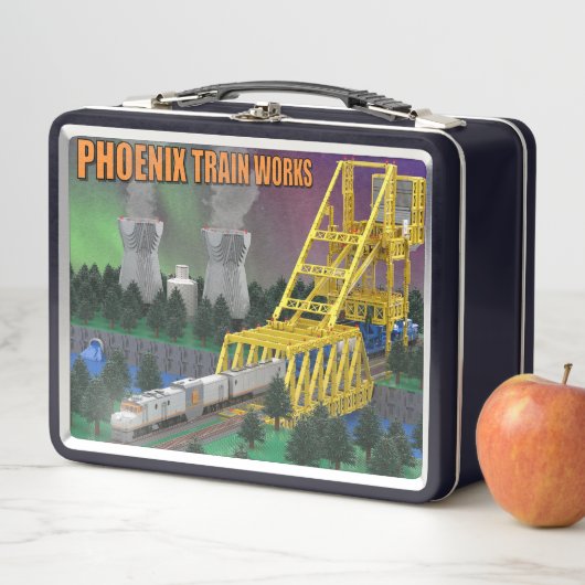 Atomzug doppelseitige Lunchbox (Beispiel)